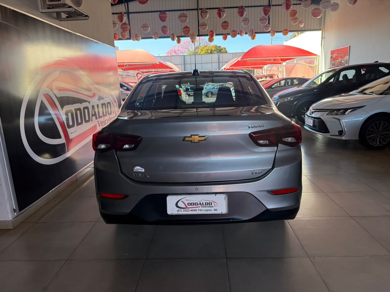 ONIX SEDAN Plus LTZ 1.0 12V TB Flex Aut.